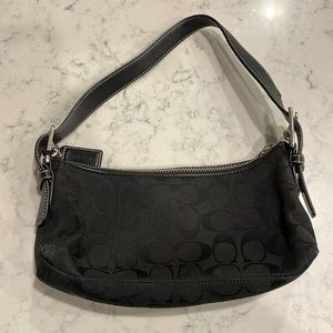 Coach #6371 Black Demi Bag